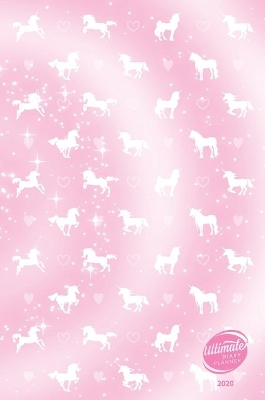 Book cover for A5 Ultimate Diary Planner 2020 (Unicorn) Goal setting, week & year to view, to do lists, stats tracking, vision board, note pages, Facebook group. Full colour. Dec 2019-Dec 2020