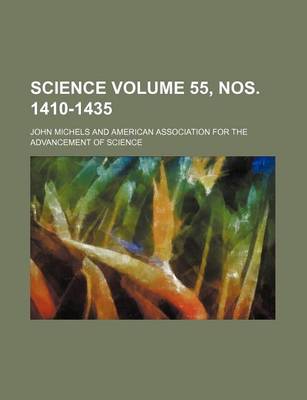 Book cover for Science Volume 55, Nos. 1410-1435