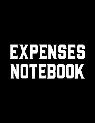 Book cover for Expenses Notebook