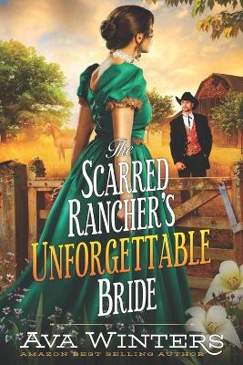 Book cover for The Scarred Rancher's Unforgettable Bride