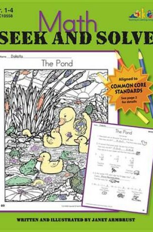 Cover of Math Seek and Solve