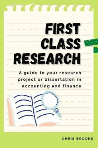 Cover of First Class Research