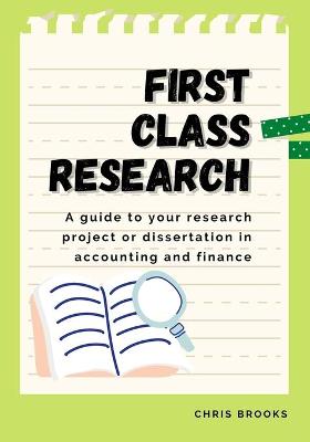 Book cover for First Class Research