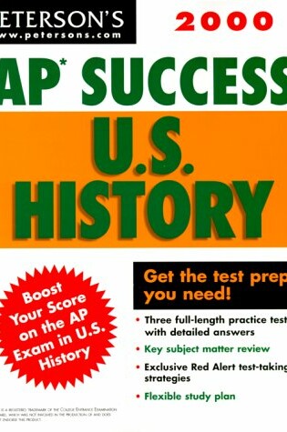 Cover of Peterson's 2000 Ap Success U.S. History