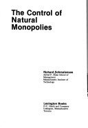 Book cover for Control of Natural Monopolies