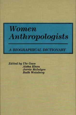 Cover of Women Anthropologists