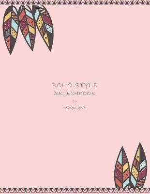 Cover of Boho style shetchbook