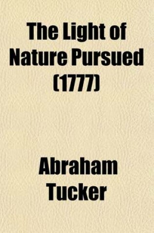 Cover of The Light of Nature Pursued Volume 8