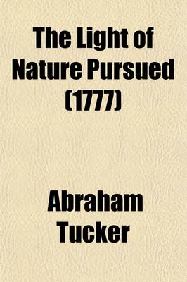 Book cover for The Light of Nature Pursued Volume 8