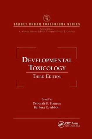 Cover of Developmental Toxicology