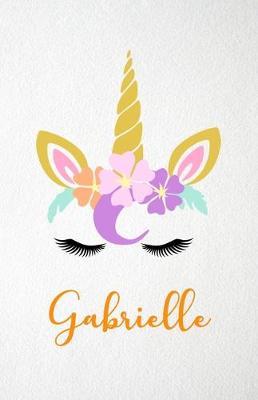 Book cover for Gabrielle A5 Lined Notebook 110 Pages