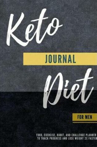 Cover of Keto Diet Journal for Men