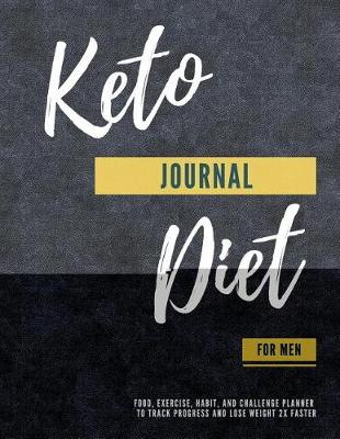 Book cover for Keto Diet Journal for Men