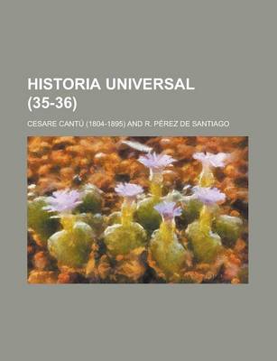 Book cover for Historia Universal (35-36 )