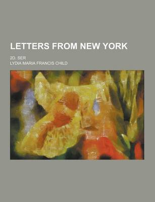 Book cover for Letters from New York; 2D. Ser