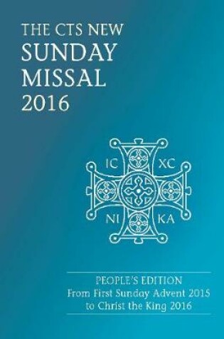 Cover of CTS Sunday Missal 2016