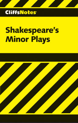 Book cover for Shakespeare's Minor Plays