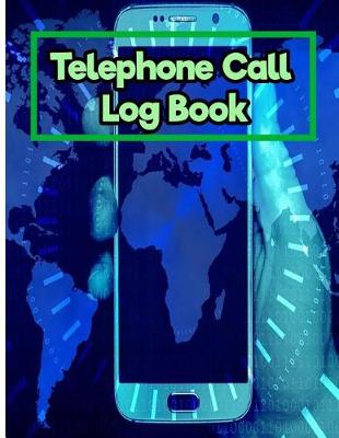 Book cover for Telephone Call Log Book