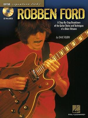 Book cover for Robben Ford Signature Licks