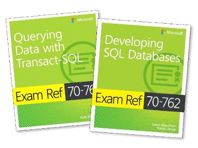 Book cover for MCSA SQL Server 2016 Database Development Exam Ref 2-pack