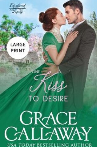 Cover of One Kiss to Desire (Large Print)