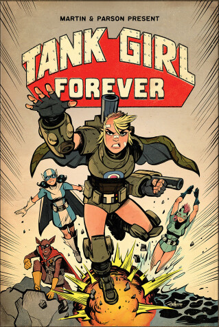 Book cover for Tank Girl On-Going Volume 2: Tank Girl Forever