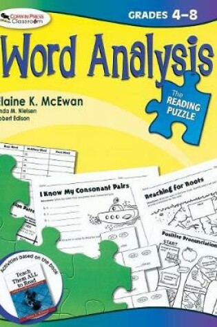 Cover of The Reading Puzzle: Word Analysis, Grades 4-8