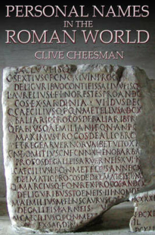 Cover of Personal Names in the Roman World