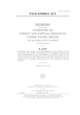 Book cover for PACE-Energy Act