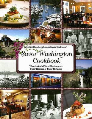Book cover for Savor Washington Cookbook