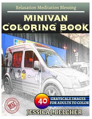 Book cover for Minivan Coloring Book for Adults Relaxation Meditation Blessing