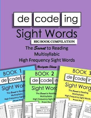 Book cover for Decoding Sight Words BIG BOOK COMPILATION