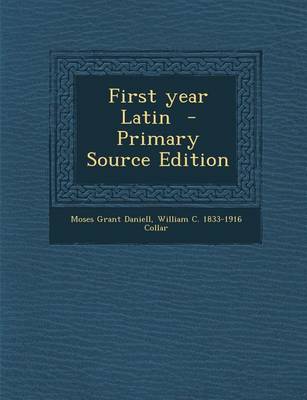 Book cover for First Year Latin