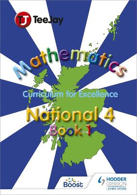 Book cover for TeeJay National 4 Mathematics: Book 1