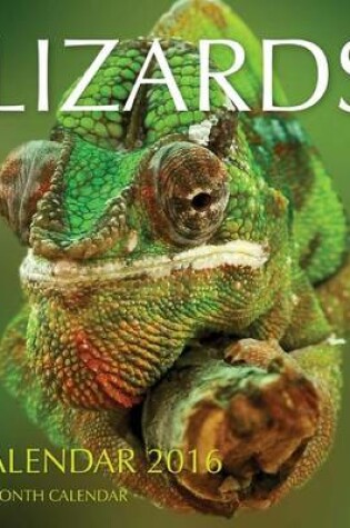 Cover of Lizards Calendar 2016