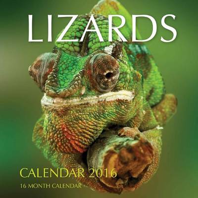 Book cover for Lizards Calendar 2016