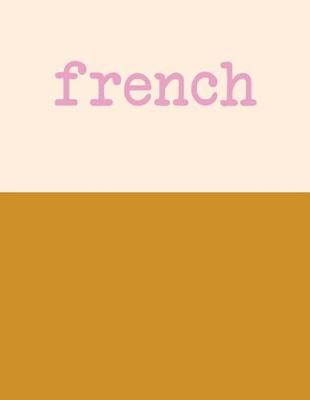 Book cover for French