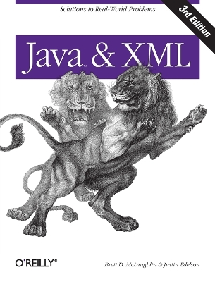 Book cover for Java and XML 3e