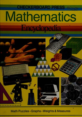 Book cover for Checkerboard Press Mathematics Encyclopedia