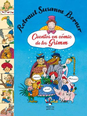 Book cover for Cuentos En Cómic de Los Grimm