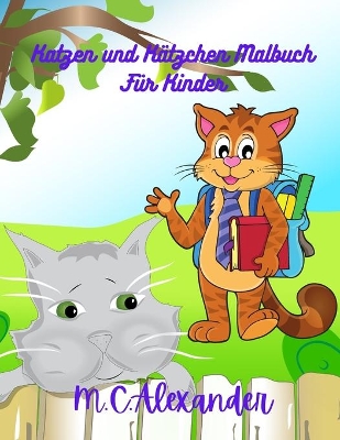 Book cover for Katzen und Kätzchen Ausmalbuch für Kinder