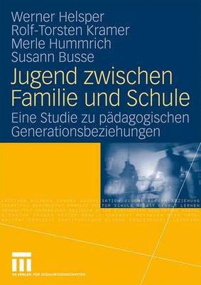 Cover of Jugend Zwischen Familie Und Schule