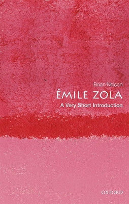 Cover of Émile Zola: A Very Short Introduction