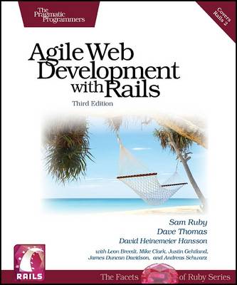 Book cover for Agile Web Development with Rails