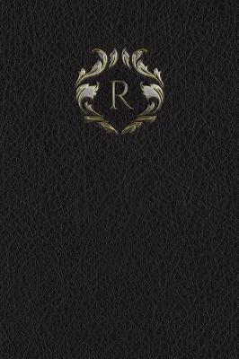 Book cover for Monogram "R" Meeting Notebook