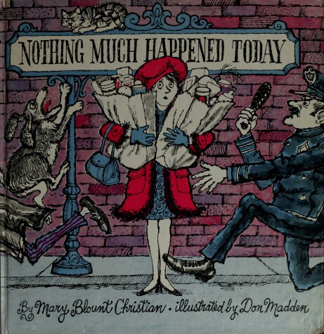 Book cover for Nothing Much Happened Today