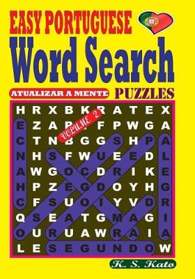 Book cover for EASY PORTUGUESE Word Search Puzzles. Vol. 2