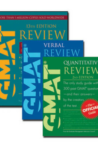 Cover of GMAT Official Guide 13th Edition Bundle
