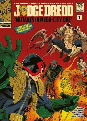 Cover of Judge Dredd: Mutants in Mega-City One