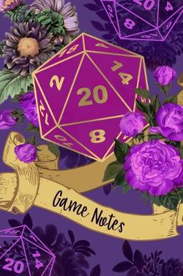 Book cover for D20 Game Notes